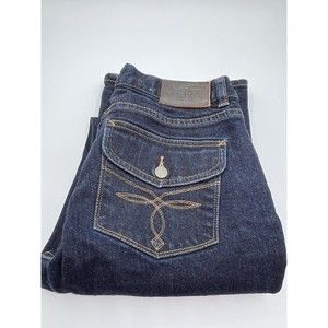 Lauren Ralph Lauren Womens Dark Wash Classic Bootcut Leg Jeans Sz 4 30x30‎